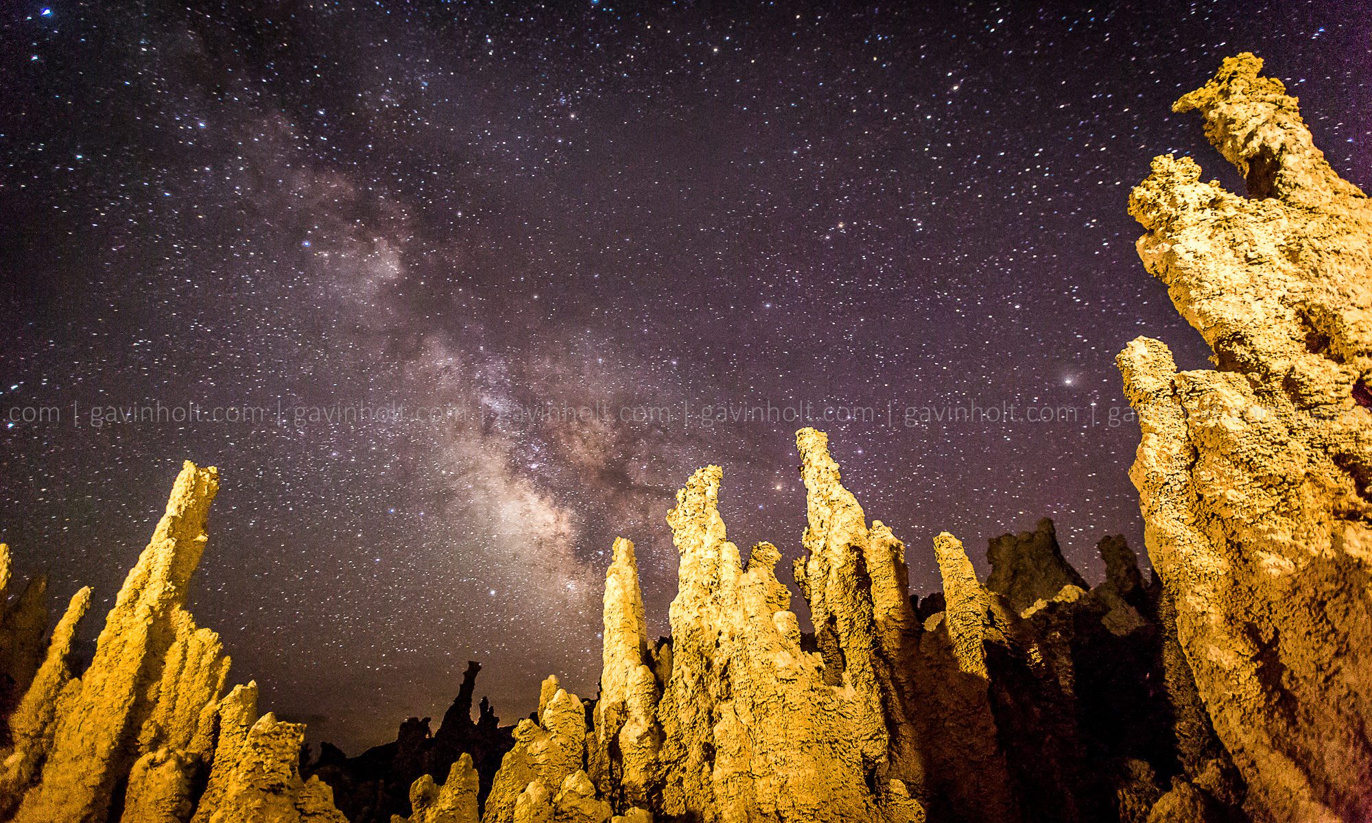 Astrophotography at Mono Lake